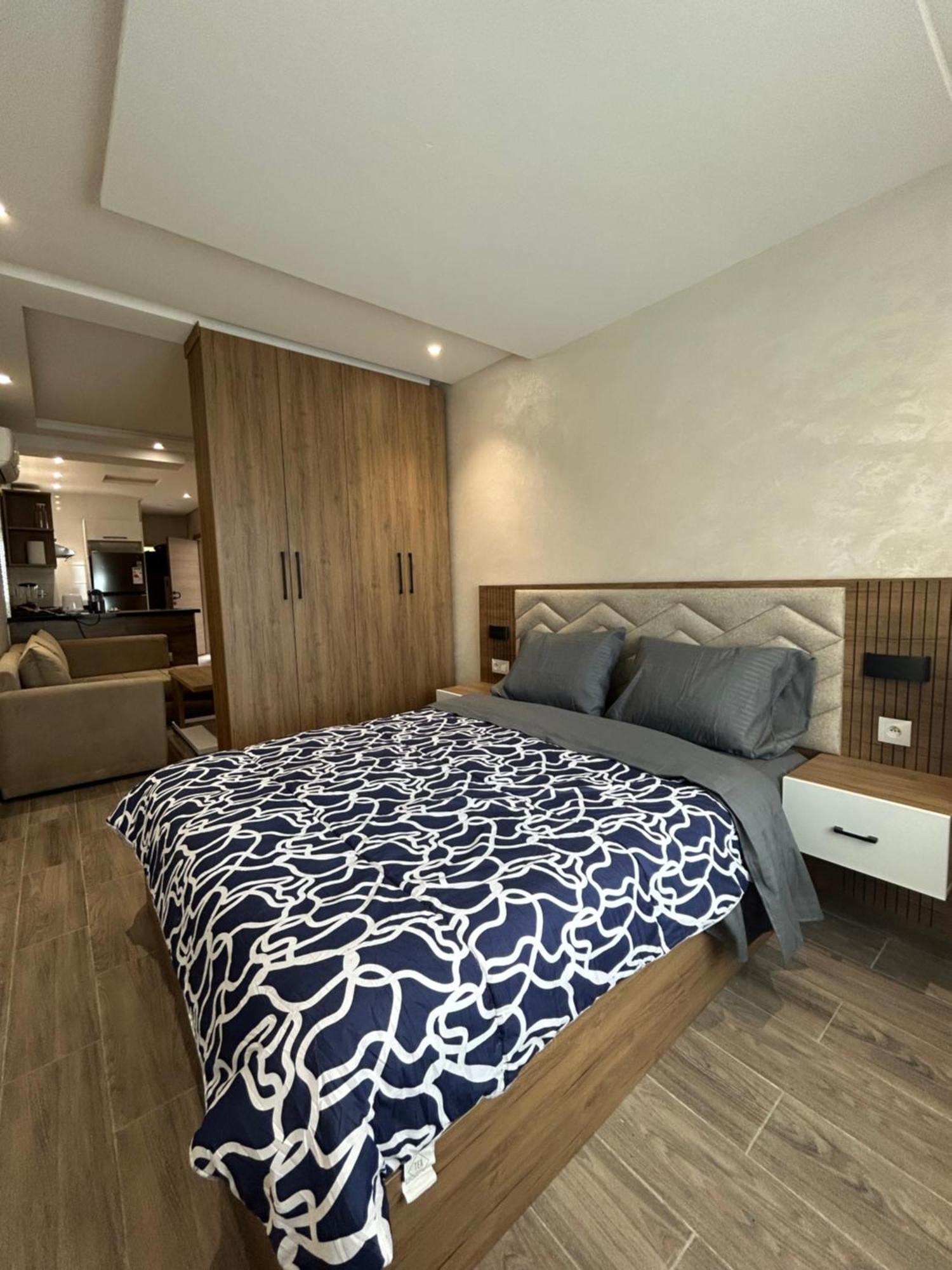 Splendide Studio Haut Standing En Face De La Marina Et A 200 M Du Port De Tanger - 1 Chambre Double מראה חיצוני תמונה